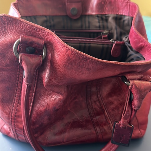 Vintage Frye Leather Purse or Satchel - Picture 2 of 5